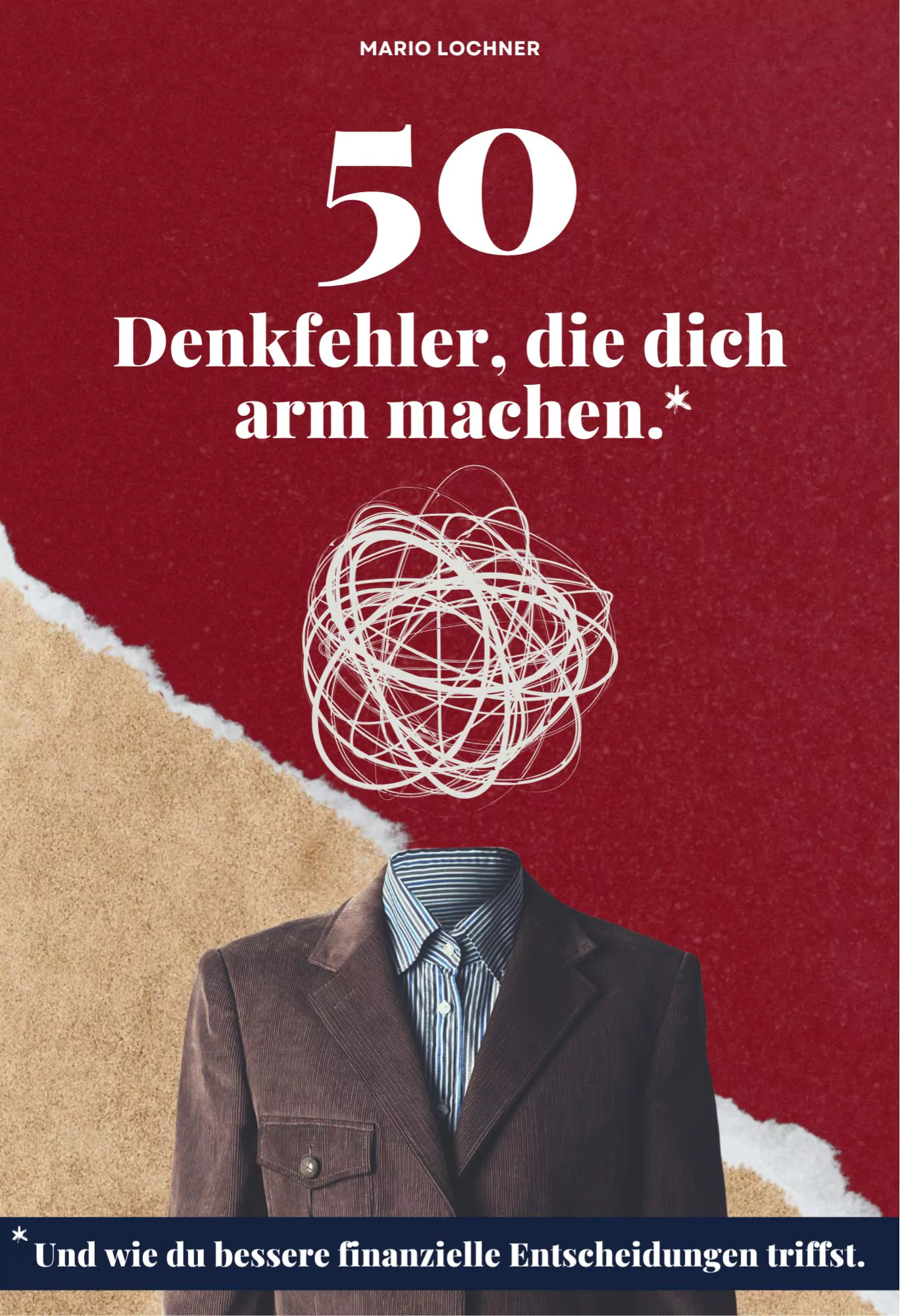 Kostenloses E-Book 50 Denkfehler, die dich arm machen