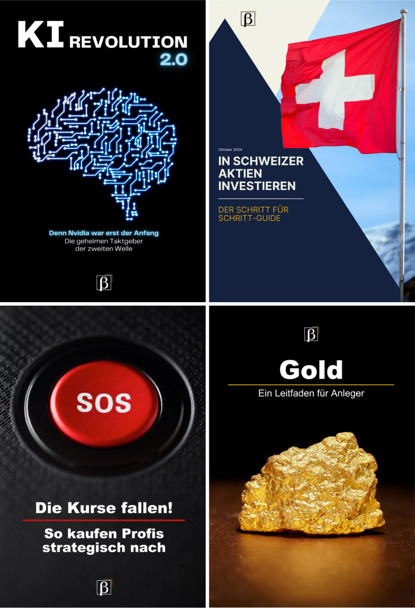 Gold, Schweiz, KI und Crash – E-Book-Bundle (Spezial)